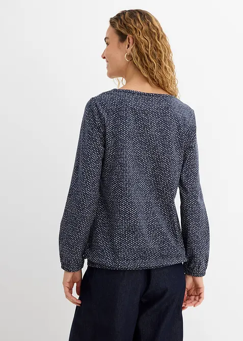 T-shirt manches longues 100% coton, bonprix