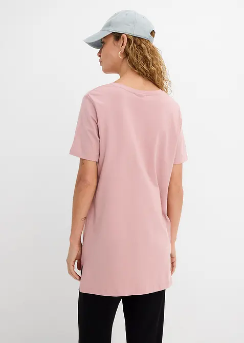 Longshirt mit V-Ausschnitt (2er Pack), bonprix