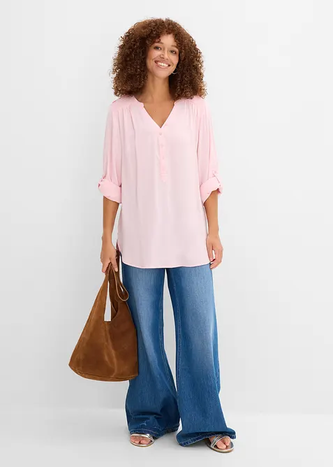 Tunikabluse aus softer Viskose, bonprix