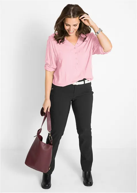 Tunikabluse aus softer Viskose, bonprix