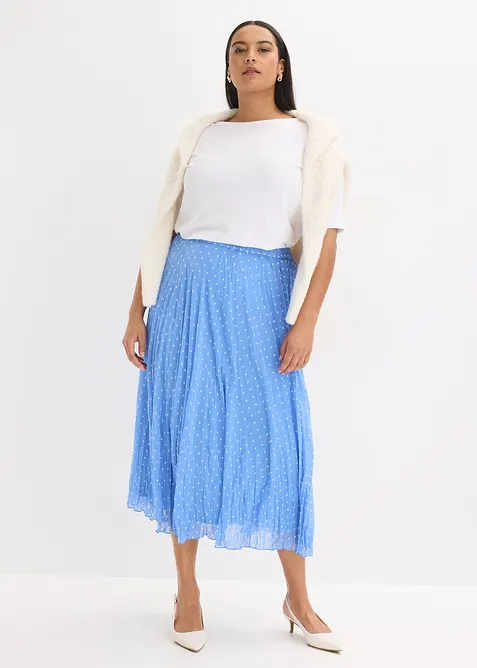 Chiffon-Rock in Crash-Optik, bonprix