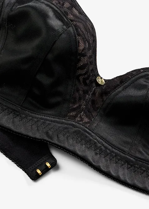 Soutien-gorge bralette sans armatures, avec dentelle, bonprix