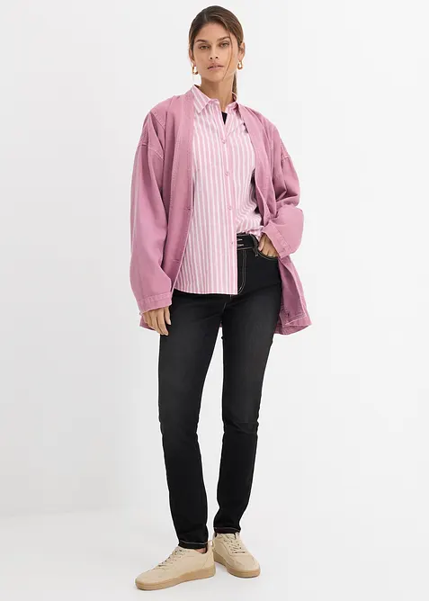 Jean slim taille haute, super extensible, bonprix