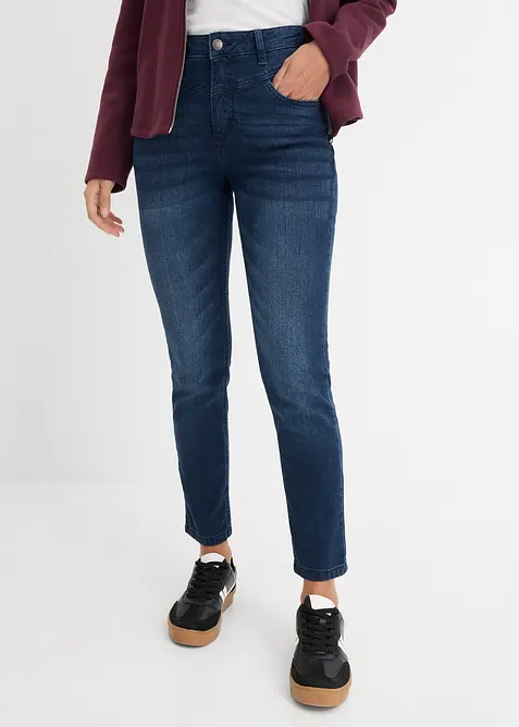 Skinny Jeans High Waist, cropped, bonprix
