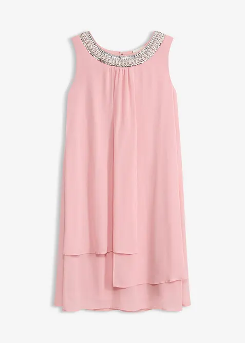 Robe de qualit&eacute; avec application, bonprix