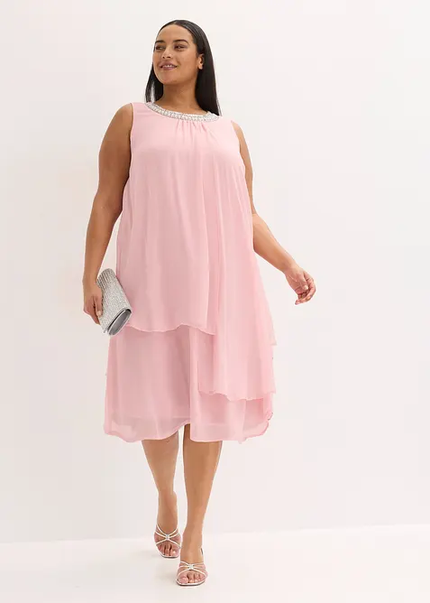 Robe de qualit&eacute; avec application, bonprix