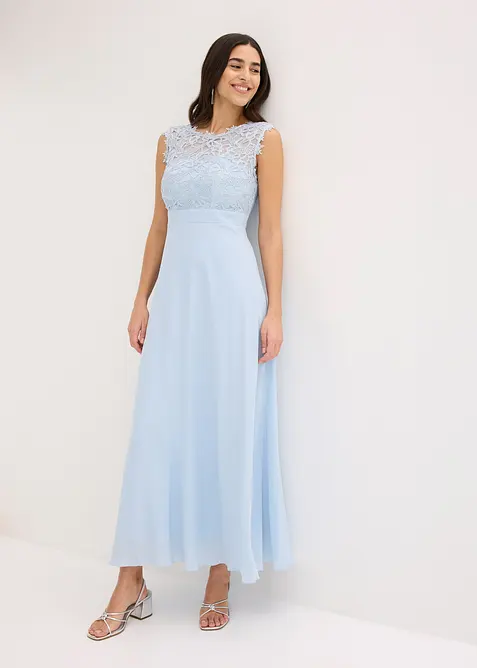 Maxikleid mit Spitze, bonprix