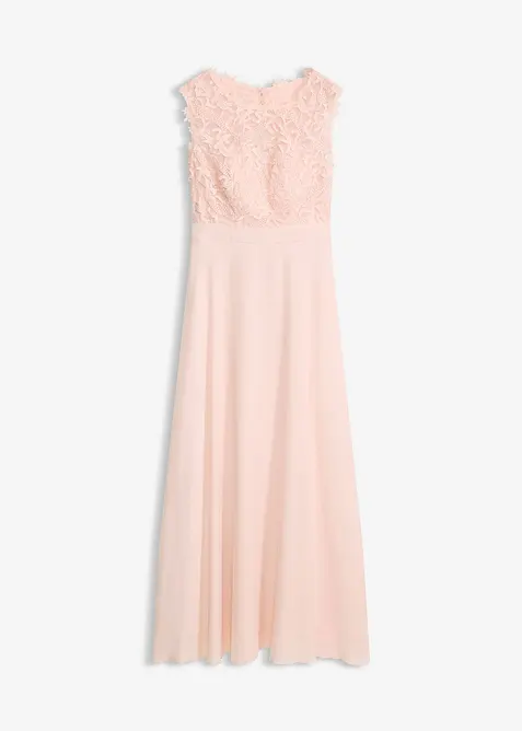 Maxikleid mit Spitze, bonprix