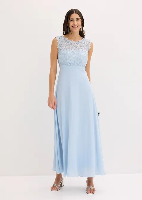 Maxikleid mit Spitze, bonprix