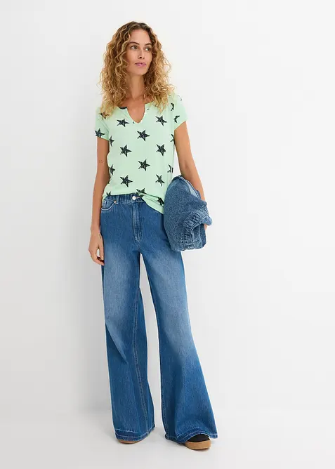 Shirt mit Sternen, bonprix