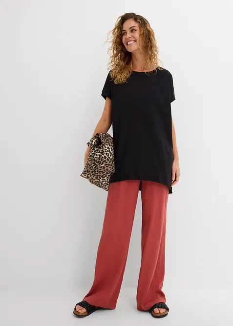 Longshirt aus reiner Baumwolle, bonprix