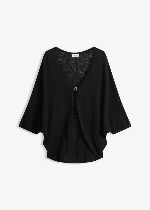 Feinstrickjacke aus reiner Baumwolle, bonprix