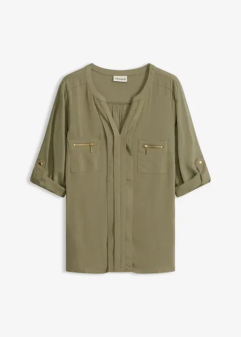 Blouse en viscose fluide, bonprix