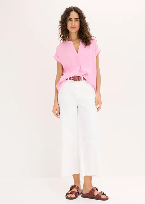 Tunikabluse aus reiner Viskose, bonprix