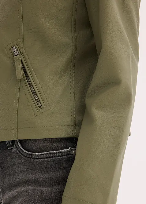 Veste enduite en viscose, bonprix