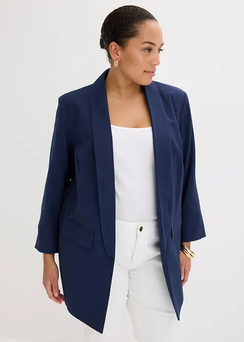 Longblazer aus Viskose-Mix, bonprix