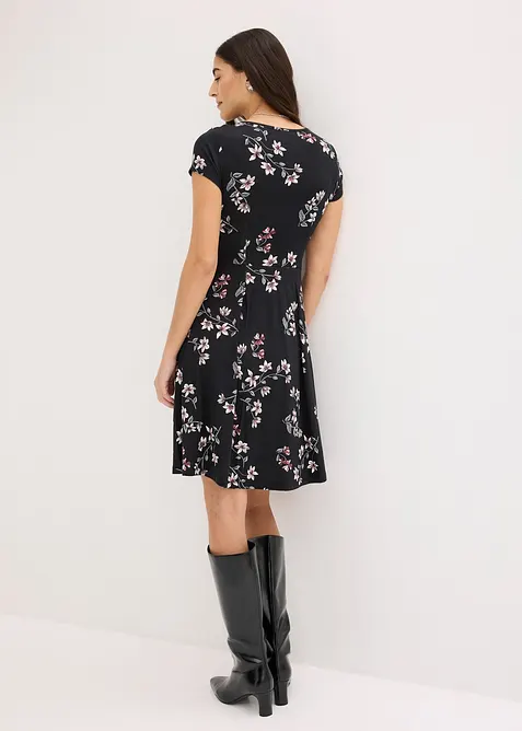 Robe en jersey viscose extensible, bonprix