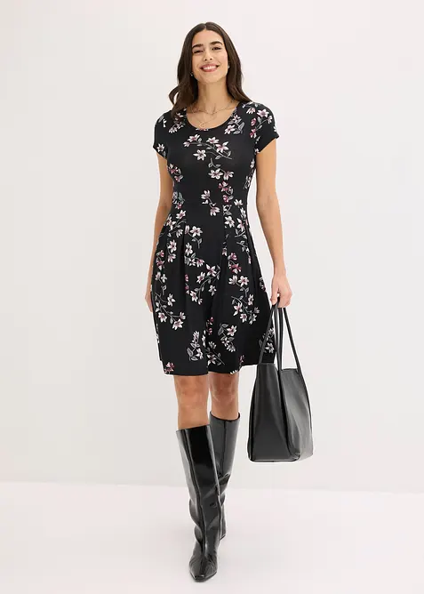 Robe en jersey viscose extensible, bonprix