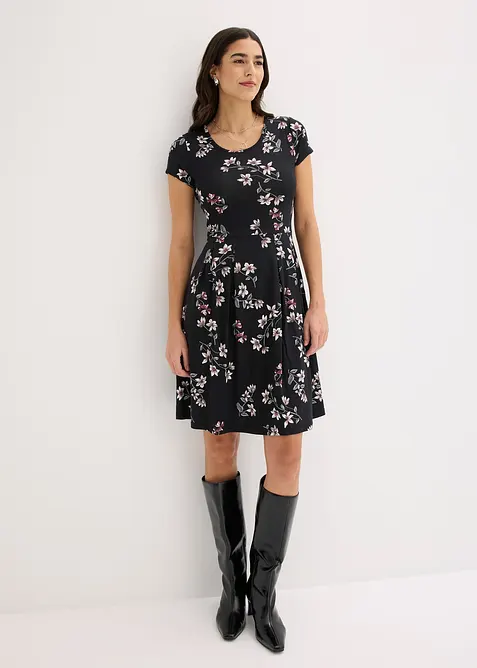 Robe en jersey viscose extensible, bonprix