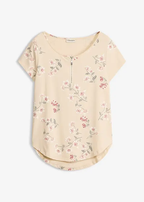 Oversize-Shirt aus Baumwoll-Mix, bonprix