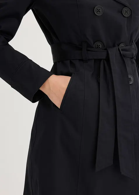 Trenchcoat aus Baumwolle, bonprix