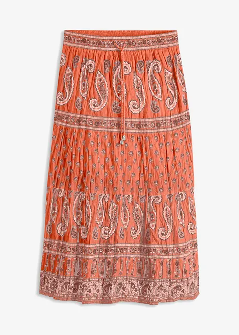 Maxirock  aus reiner Baumwolle, bonprix