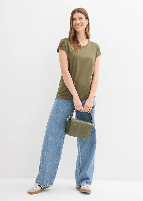 Boxy-Shirt, kurzarm, bonprix