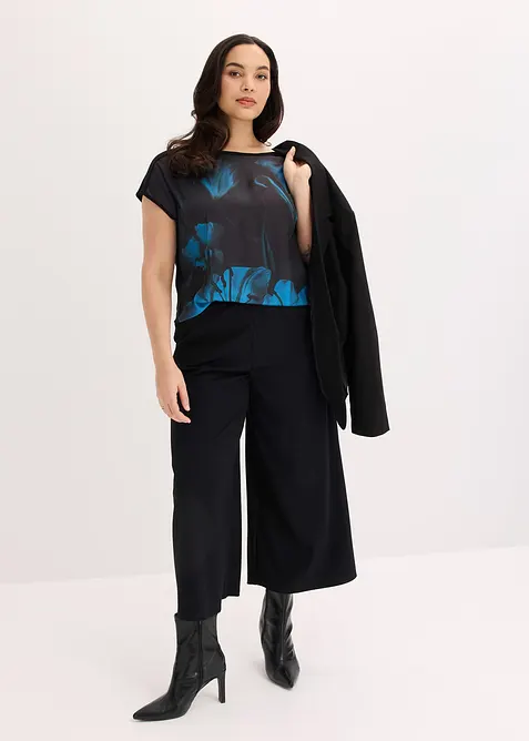 Bedrucktes Shirt aus softem Viskose-Mix, bonprix