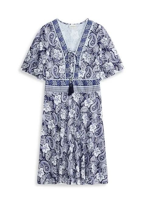 bedrucktes Minikleid, bonprix