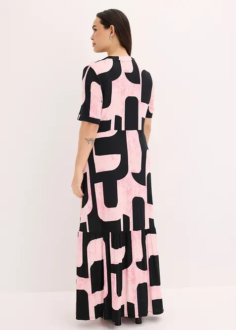 Robe longue et douce en jersey viscose, bonprix