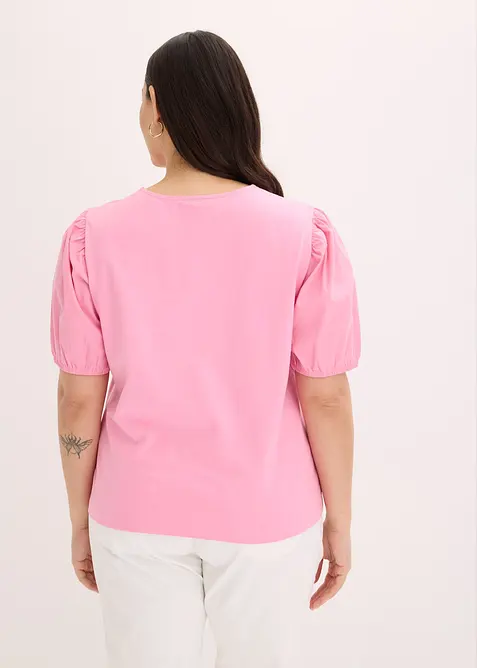 T-shirt &agrave; manches ballon, bonprix