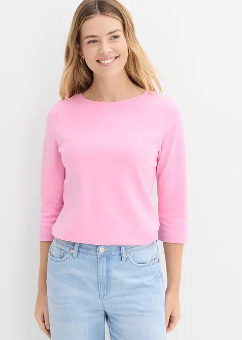 Shirt aus reiner schwerer Bio-Baumwolle, bonprix