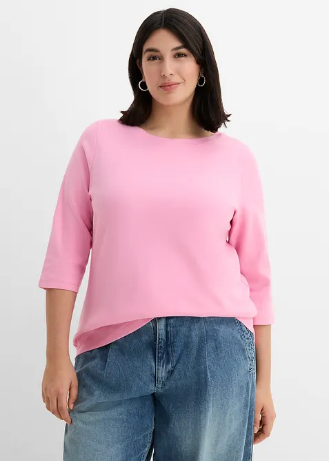 T-shirt &eacute;pais 100% coton, bonprix