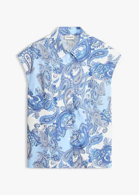 Chemisier imprim&eacute; en viscose fluide, bonprix