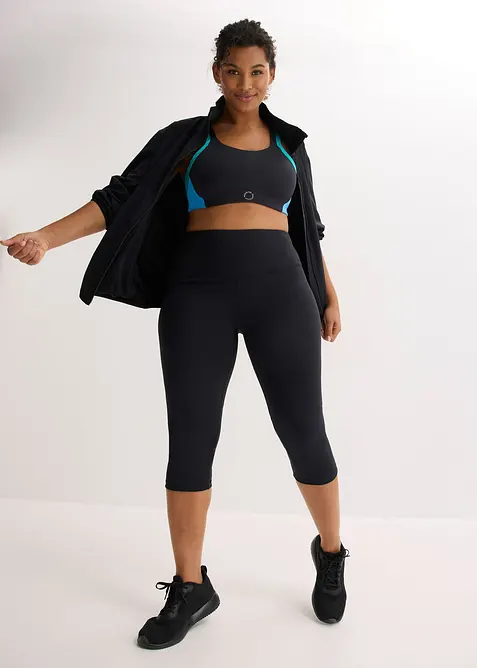 Legging de sport robuste, coupe corsaire, bonprix