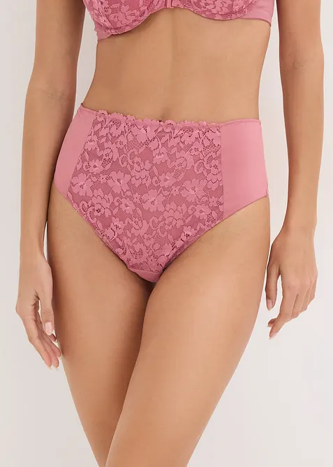 String taille haute &agrave; dentelle, bonprix