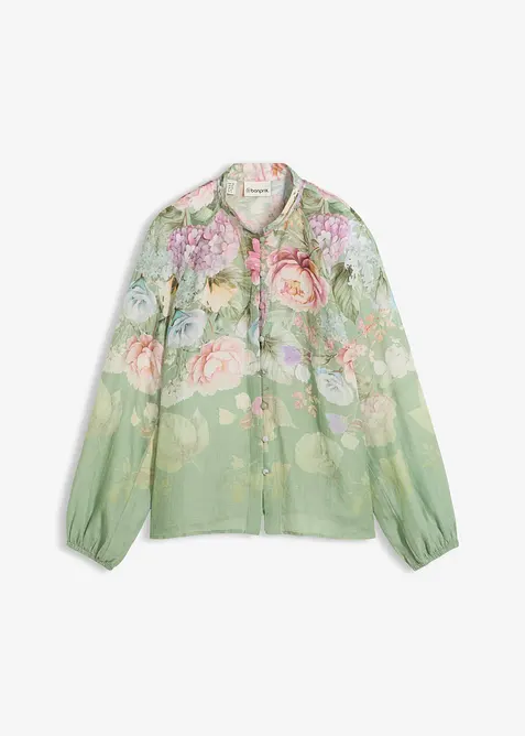 Tunique-blouse en ramie rafra&icirc;chissante, bonprix