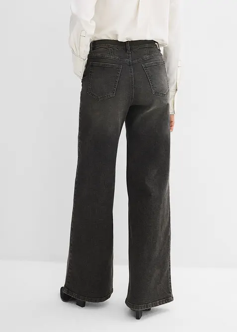 Loose Straight-Jeans, High Waist, bonprix