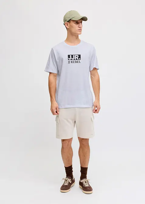 JJ REBEL T-Shirt aus reiner Baumwolle, JJ REBEL