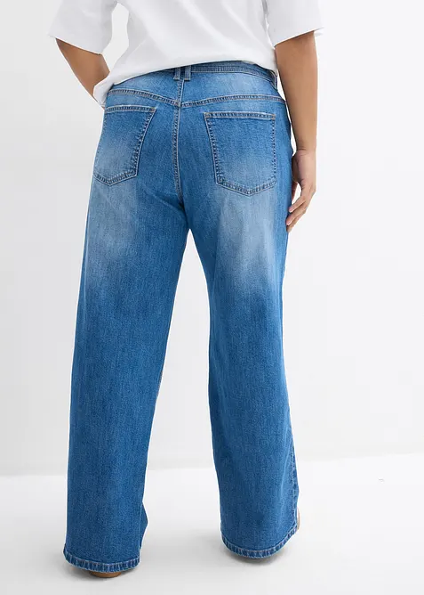 Loose Straight-Jeans, High Waist, bonprix