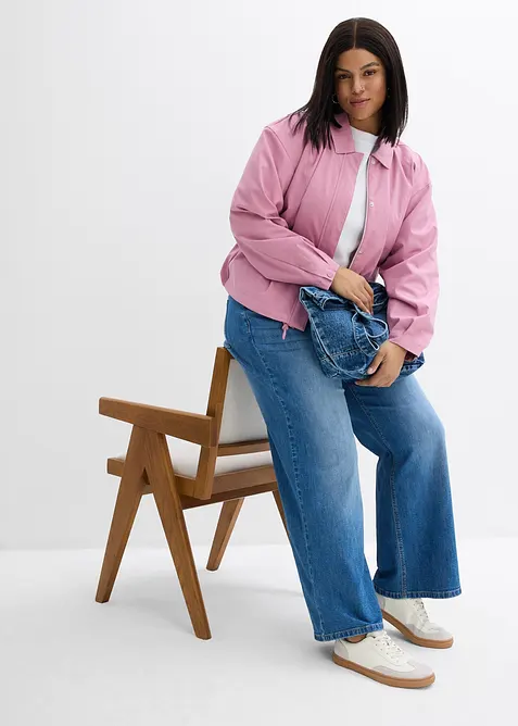 Loose Straight-Jeans, High Waist, bonprix