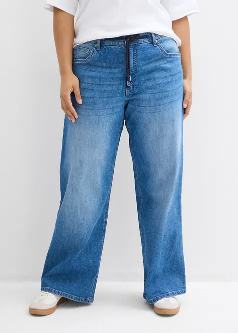 Loose Straight-Jeans, High Waist, bonprix