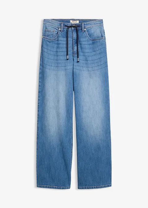 Loose Straight-Jeans, High Waist, bonprix