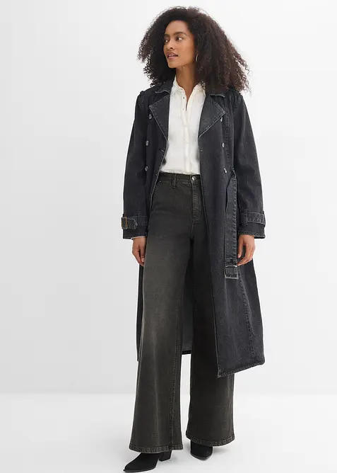 Loose Straight-Jeans, High Waist, bonprix