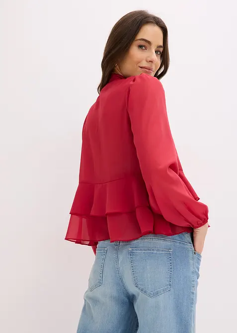 Blouse &agrave; lavalli&egrave;re, bonprix