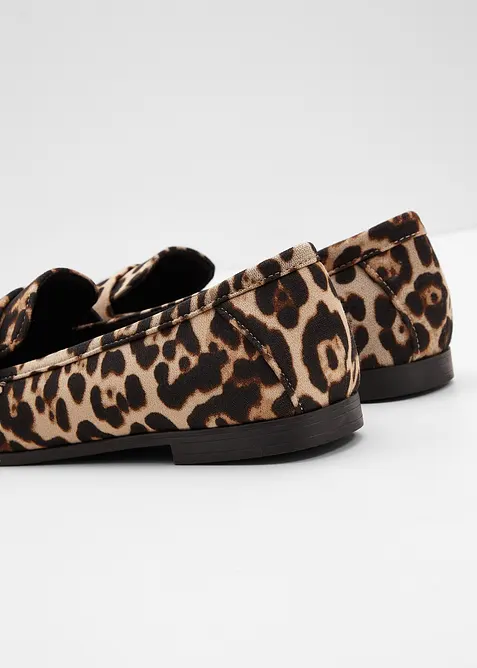 Mocassins au look animalier, bonprix