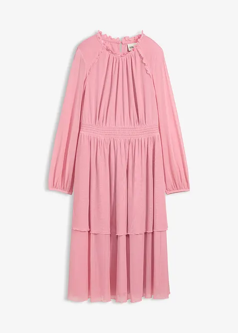 Robe en jersey et mesh fin, bonprix