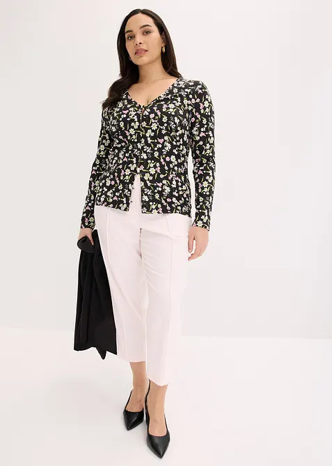 Langarmshirt aus Baumwoll-Mix, bonprix