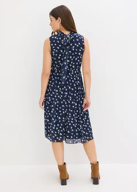 Jerseykleid aus feinem Mesh, bonprix