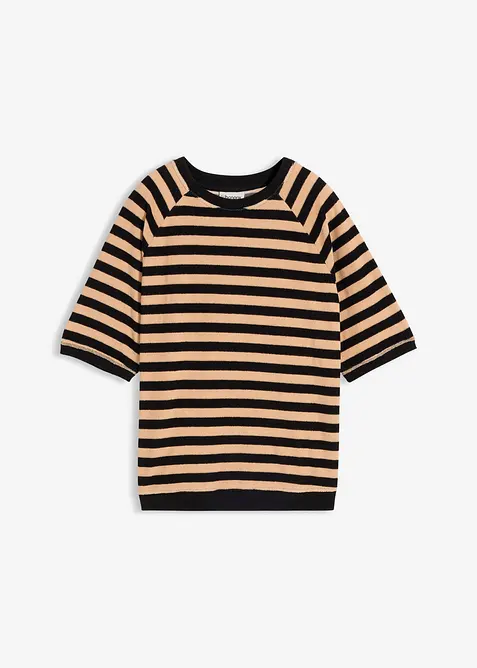 Shirt aus weichem Frottee, bonprix